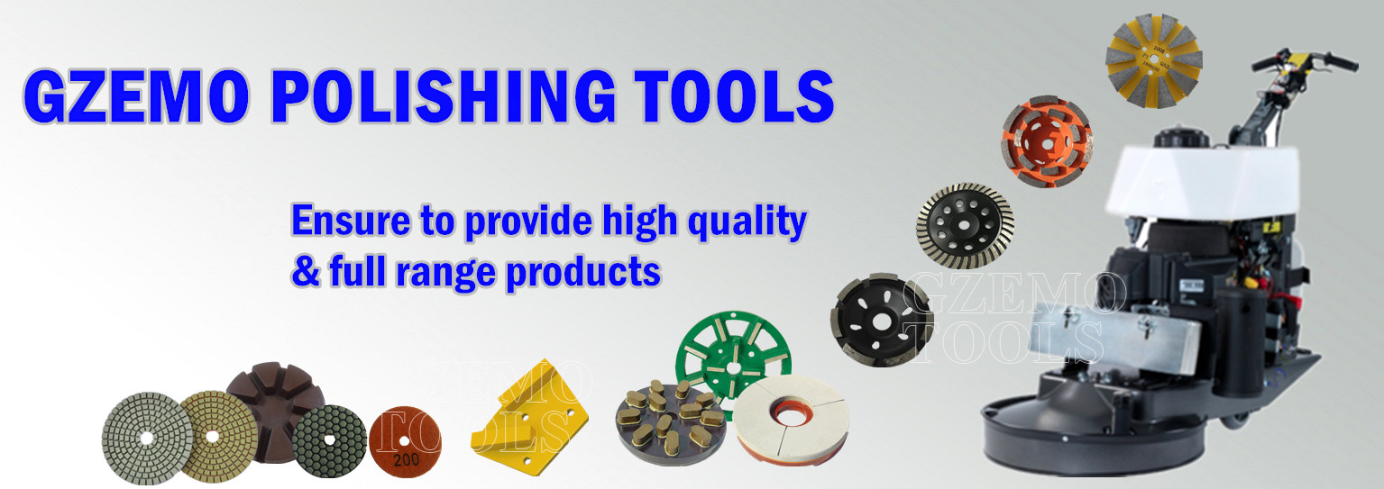 Gzemo diamond polishing pads, cup wheels, grinding plate