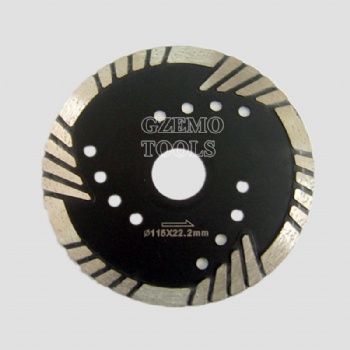  Diamond segmented blade with Triangle teeth	