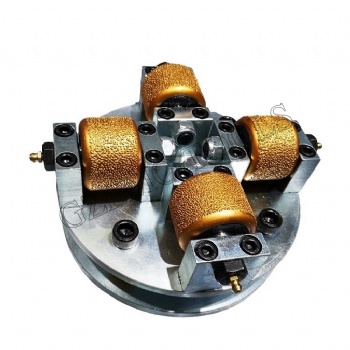 Vacuum Brazed Diamond Bush Hammer for Concrete Stone Grinding