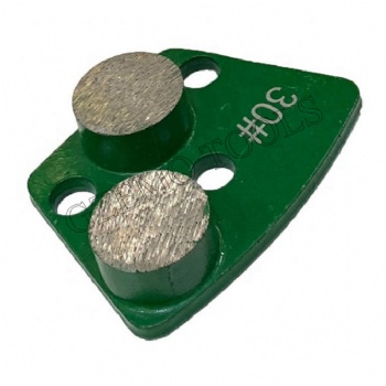  Trapezoid Metal Bonded Grinding Plate for concrete stone	