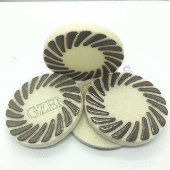 Fiber Sponge Diamond Impregnated Polishing and Burnishing Pad for Concrete and Stones