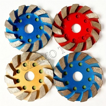 Concrete Floor Diamond Grinding Discs 4 Inch Metal Grinding Disk